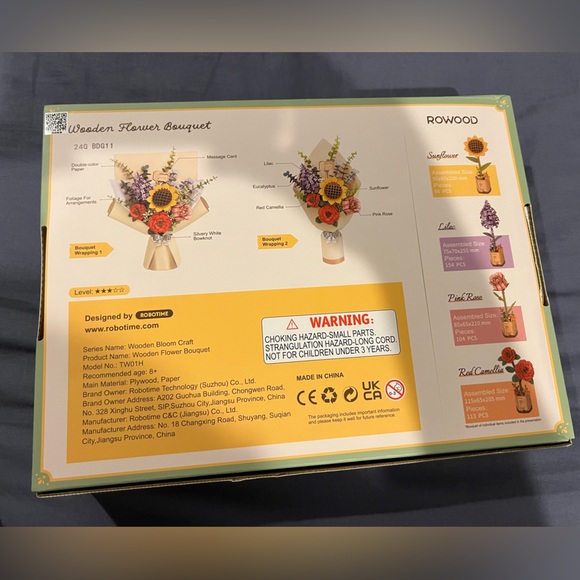 Rowood - Wooden Flower Boquet - Picture 4 of 7